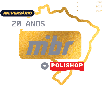 Aniversário 20 anos Mibr na Polishop